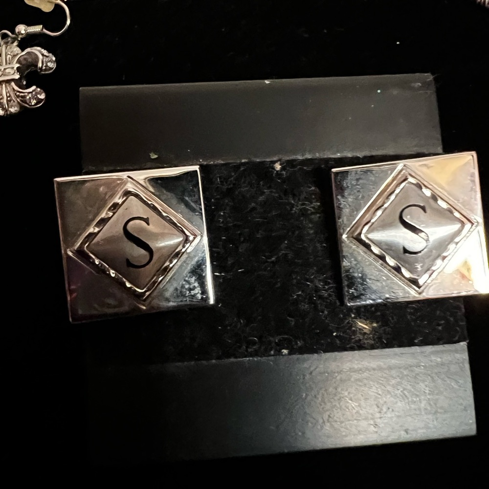 Cuff link and tie clasp S